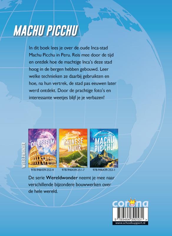 Machu Picchu / Wereldwonder achterkant