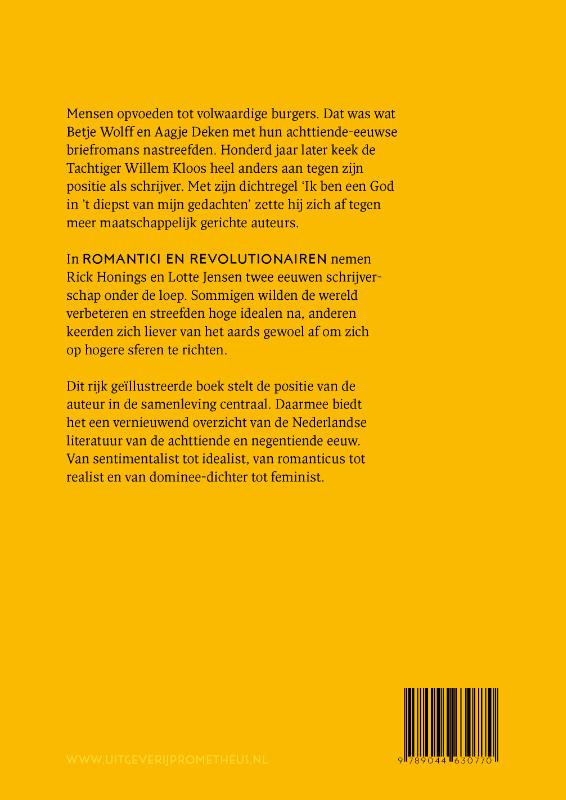 Romantici en revolutionairen achterkant