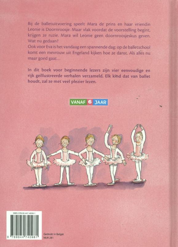 Leesfeest!  -  Balletverhalen voor beginnende lezers 6 plus achterkant