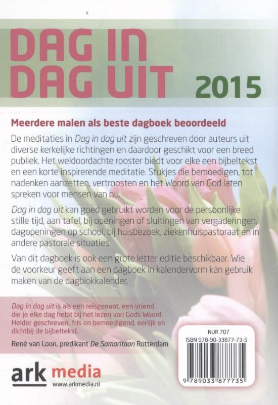 Dag in dag uit 2015 achterkant