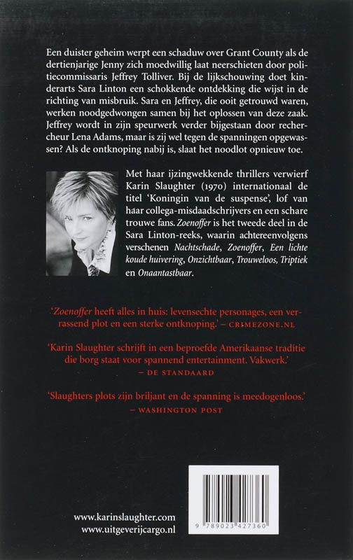 Zoenoffer / Sara Linton achterkant