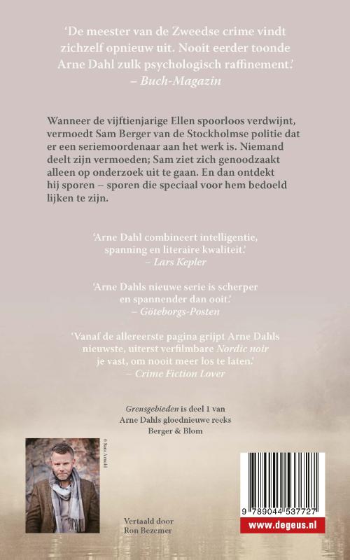 Grensgebieden / Berger & Blom / 1 achterkant