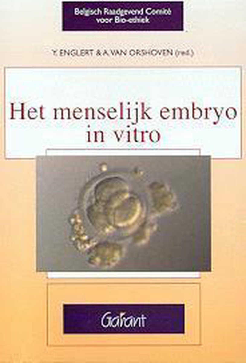 MENSELIJK EMBRYO IN-VITRO