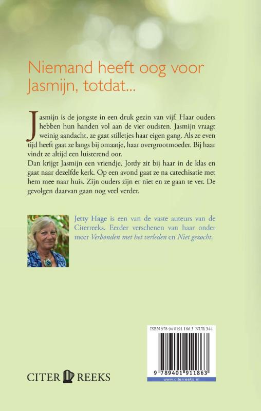 Een grijze parel achterkant