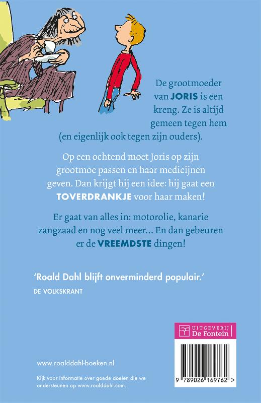 Joris en de geheimzinnige toverdrank achterkant