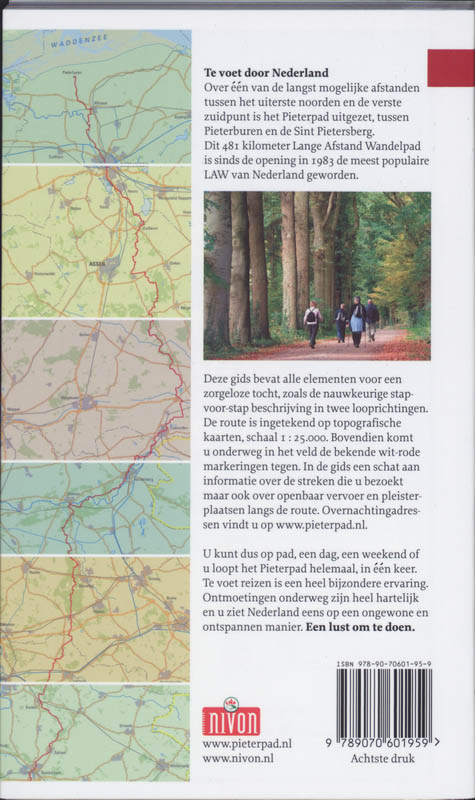 Pieterpad / Deel 1 Pieterburen - Vorden / LAW / 9-1 achterkant