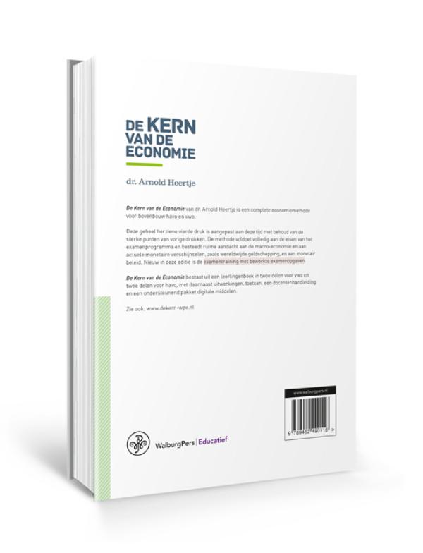 De kern van de economie / VWO 1 / Tekstboek / De Kern van de Economie achterkant