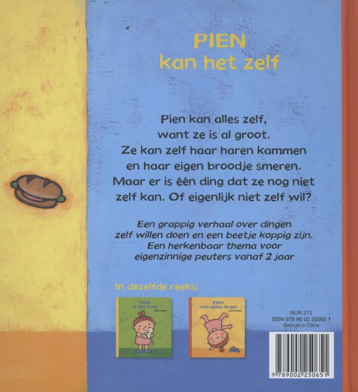 Pien kan het zelf achterkant