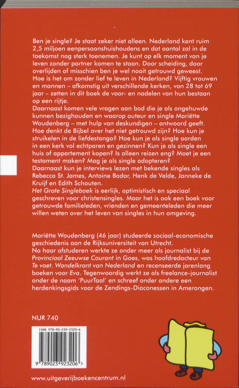 Het Grote Singleboek achterkant