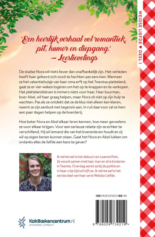 Ik red me wel / Weidse liefde / 1 achterkant