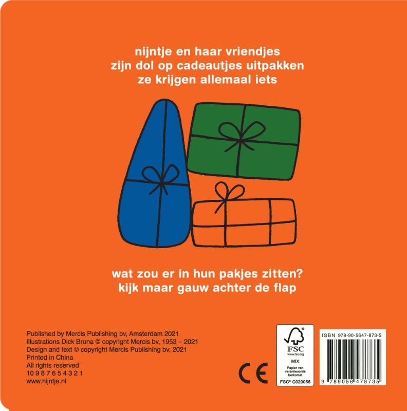 een cadeau voor iedereen achterkant