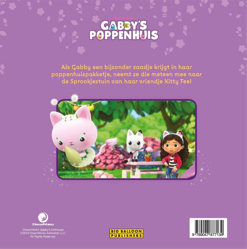 De Sprookjestuin van Kitty Fee / Gabby's poppenhuis achterkant