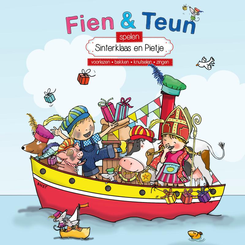 Fien & Teun spelen Sinterklaas en Pietje / Fien en Teun