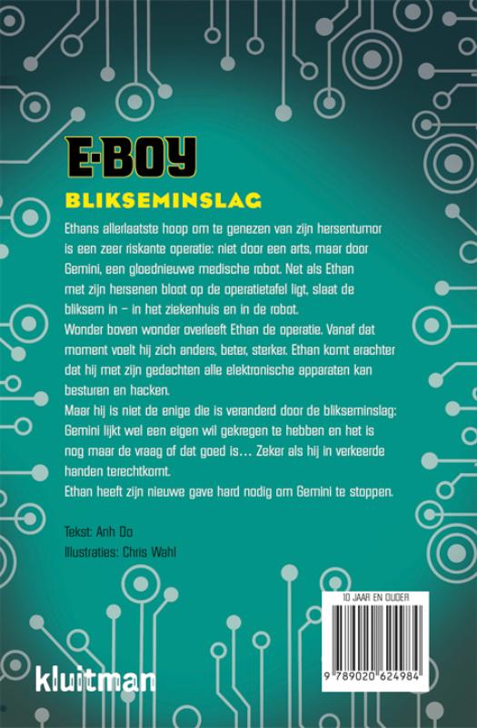 Blikseminslag / E-BOY achterkant