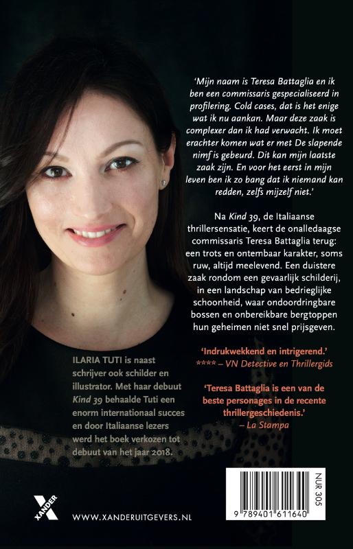 De slapende nimf / Teresa Battaglia / 2 achterkant