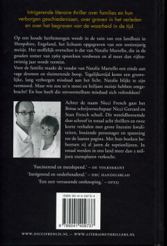 Het geheugenspel achterkant