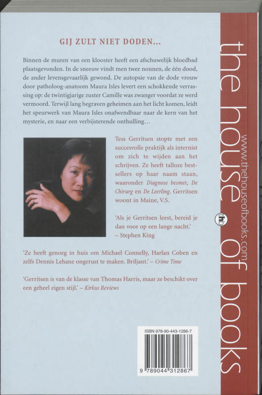 De zondares / Rizzoli & Isles / 3 achterkant