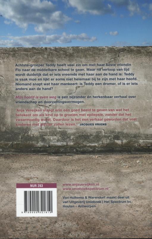 Mijn hoofd is even weg achterkant