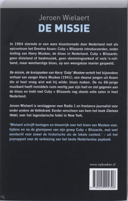 De Missie, De Kruispunten Van Harry 'Cuby' Muskee achterkant