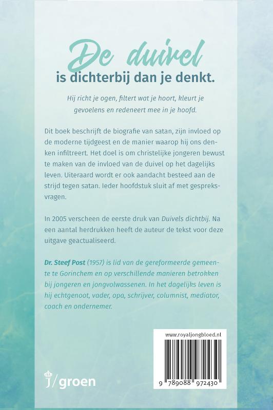 Duivels dichtbij achterkant