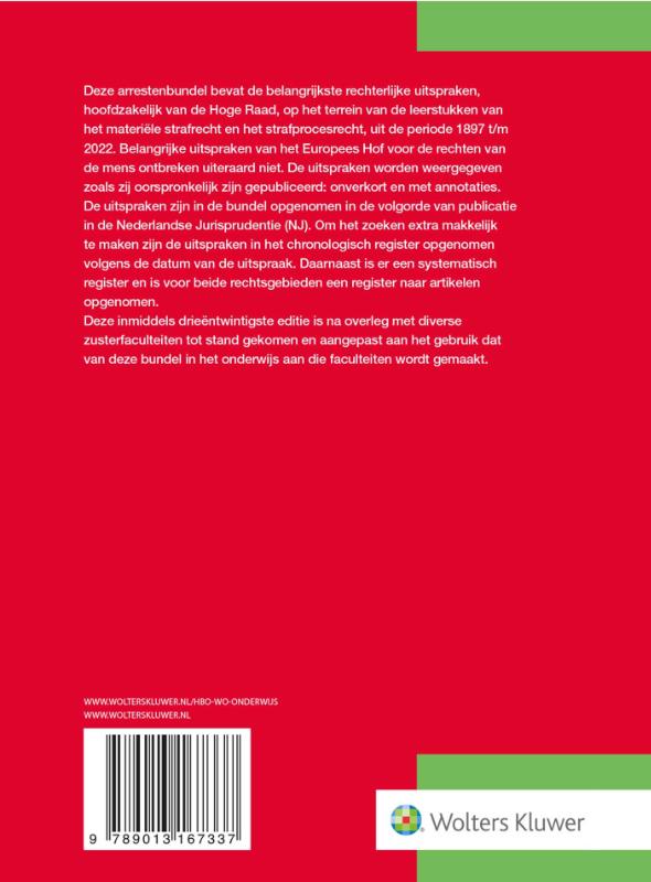 Arresten strafrecht/strafprocesrecht 2022 achterkant