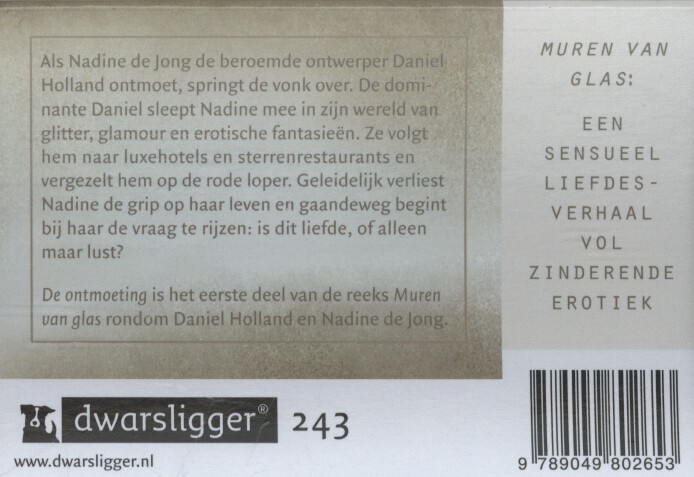 De ontmoeting / Muren van glas achterkant