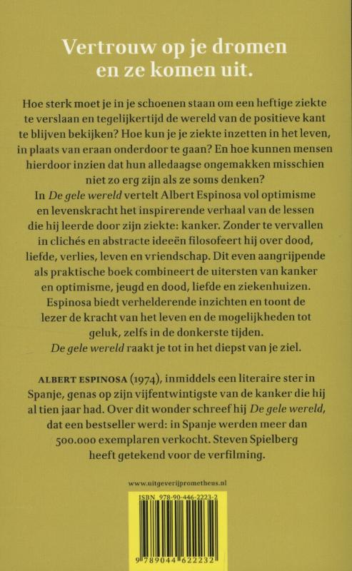 De gele wereld achterkant