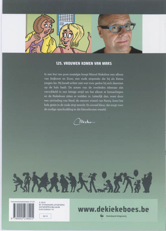 Vrouwen komen van Mars / Kiekeboe / 125 achterkant