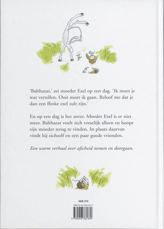 Balthasar, de eenzamste ezel ooit achterkant