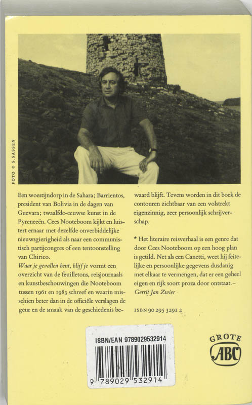 Waar je gevallen bent, blijf je / Grote ABC / 592 achterkant