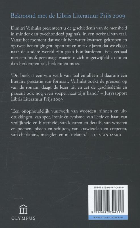 Godverdomse dagen op een godverdomse bol achterkant