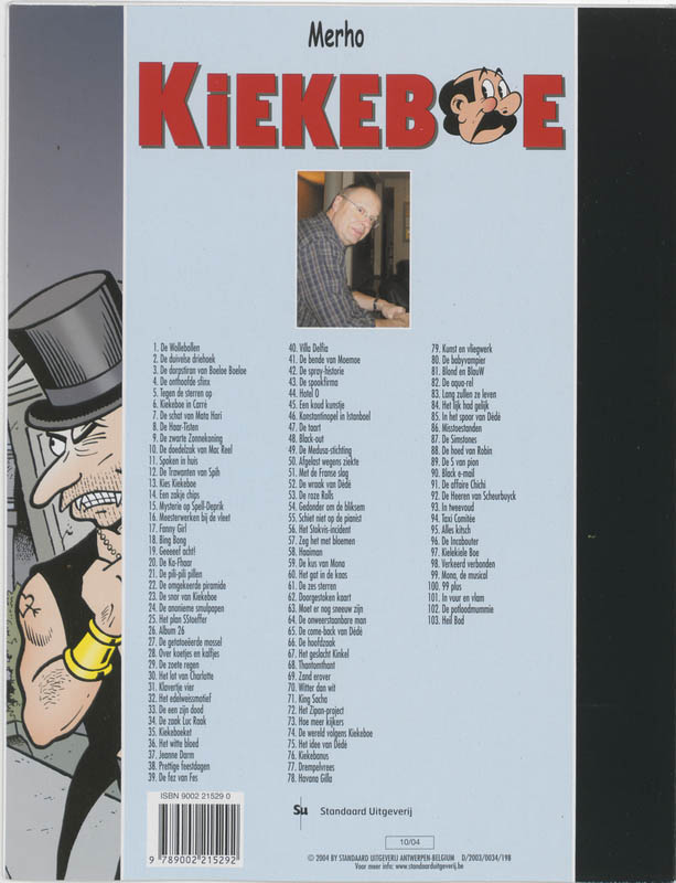 De kus van Mona / Kiekeboe / 59 achterkant