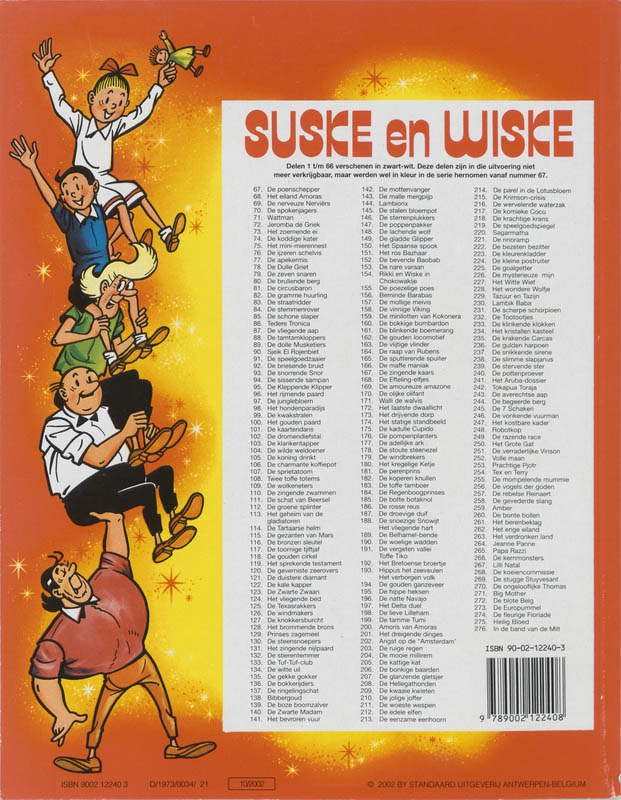 Suske En Wiske 075 Het Mini-Mierennest achterkant