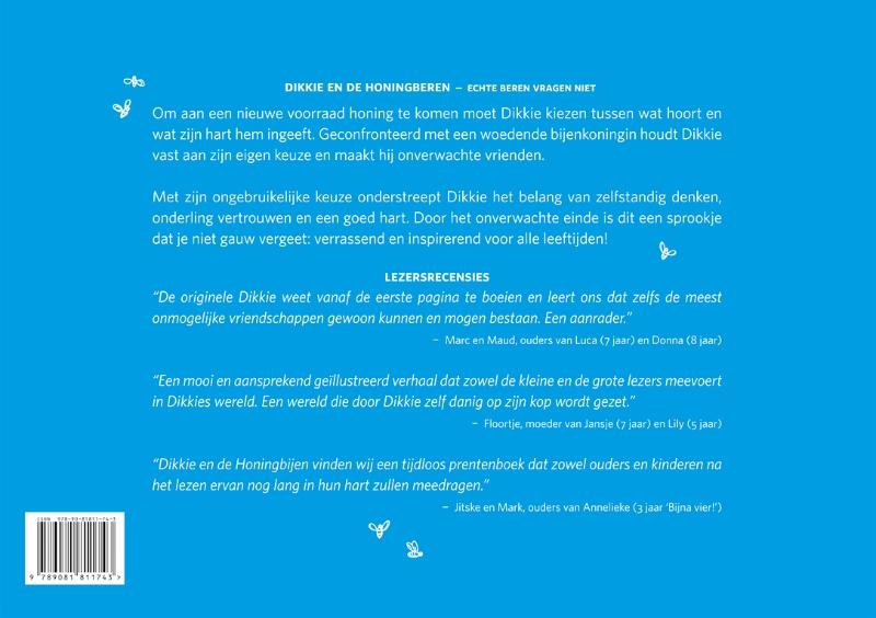 Dikkie en de Honingbijen achterkant