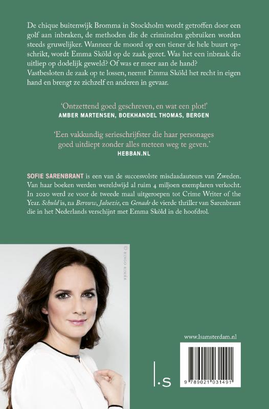 Schuld / Emma Sköld / 4 achterkant