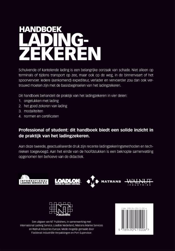 Lading-zekeren achterkant