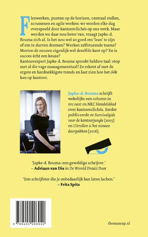 Ga lekker zelf in je kracht staan achterkant