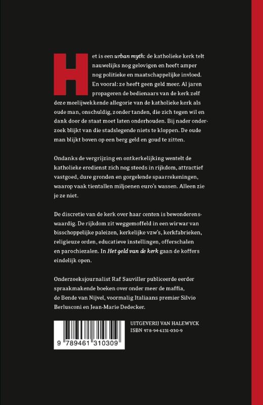 Het geld van de kerk achterkant