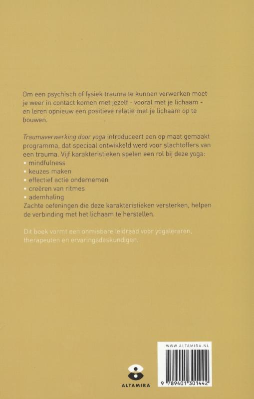 Traumaverwerking door yoga achterkant