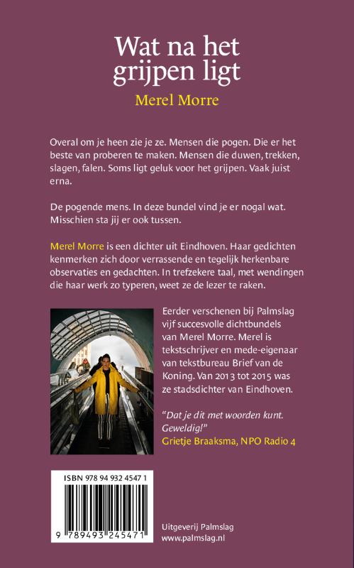 Wat na het grijpen ligt achterkant