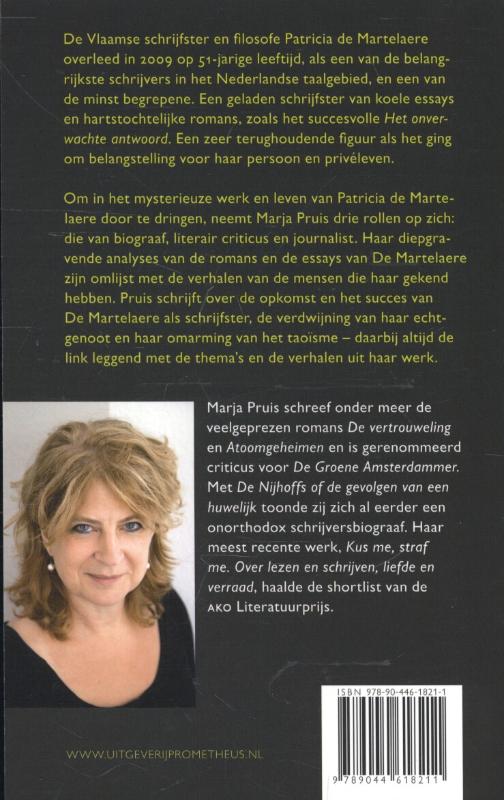 Als je weg bent achterkant