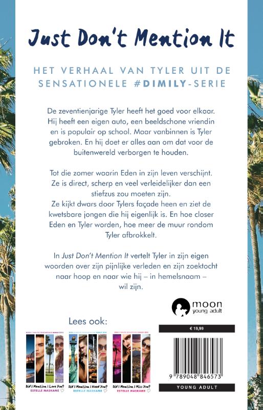 Just Don't Mention It achterkant