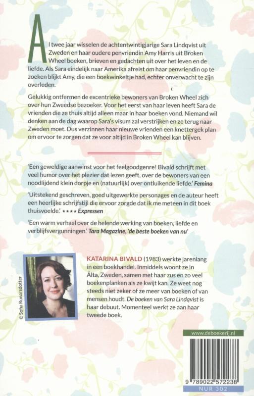 De boeken van Sara Lindqvist achterkant