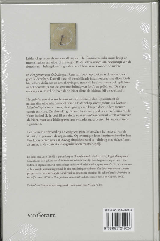 Het geheim van de leider achterkant