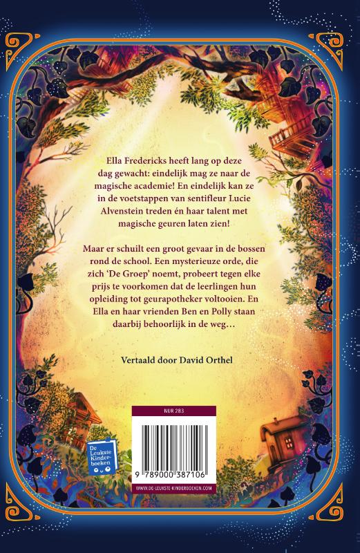 De ontdekking van de talenten / De magische academie / 1 achterkant