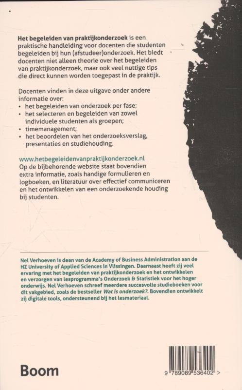 Het begeleiden van praktijkonderzoek achterkant