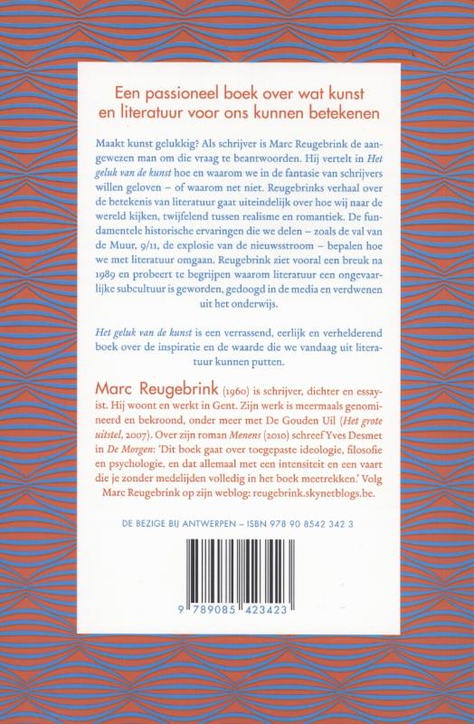 Het geluk van de kunst achterkant