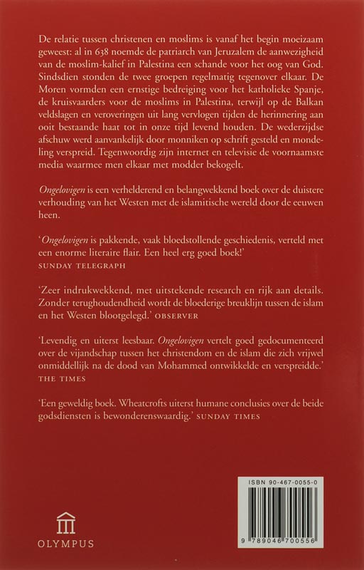 Ongelovigen / Olympus achterkant