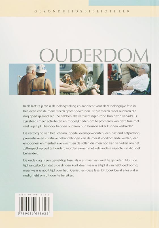 Gezondheidsbibliotheek Ouderdom achterkant