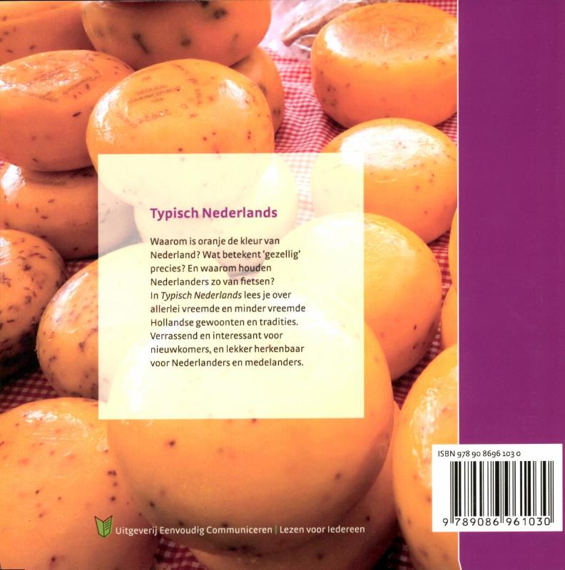 Typisch Nederlands achterkant